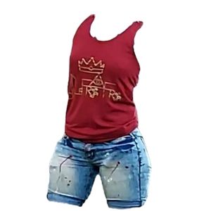 Burgundy LeFruFru Tank Top w/ verification sticker